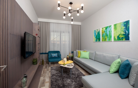 Bizim Evler Güzelce örnek daire!