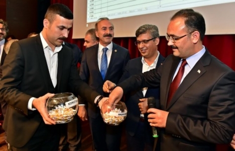 Uşak'taki kentsel dönüşümde konut kuraları çekildi!