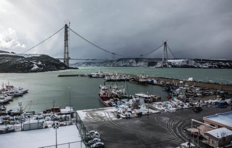 Yavuz Sultan Selim Köprüsü nde son tabliyeler yerleştirildi!