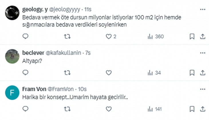 Mimar Şenol Gökner: Acilen 20 yeni şehir tasarlanmalı ve halka 330 metrekare ücretsiz müstakil ev arazisi dağıtılmalı!