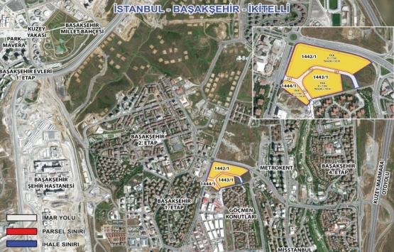 Emlak Konut İkitelli arsa satışı ihalesi 30 Aralık ta!