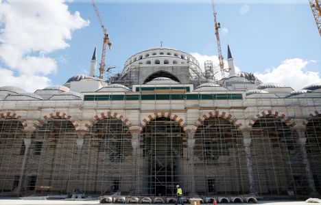 Çamlıca Camisi nde sona doğru!