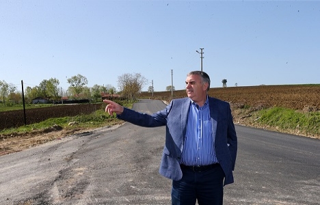 Sakarya Evrenköy'e 7 bin ton asfalt!