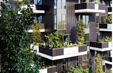 İşte Milano daki dikine orman binaları!