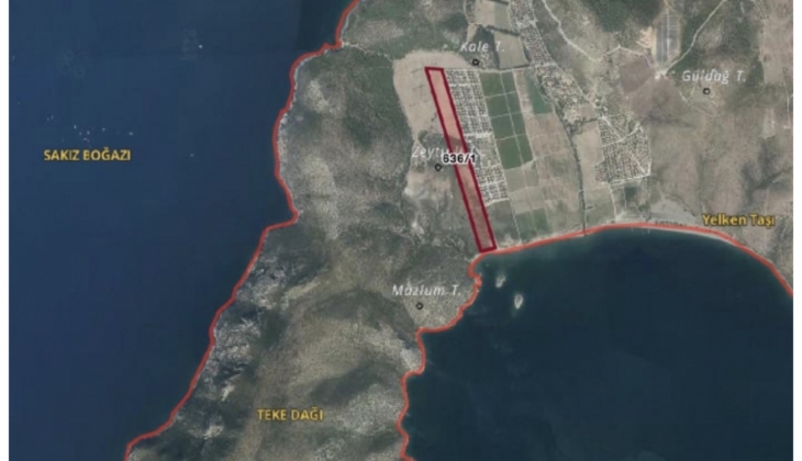 Türk Kızılay’dan İzmir Karaburun'da 185 milyon TL’ye denize nazır zeytinlik!