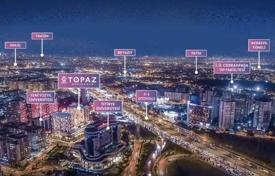 3S Kale Topaz Residence Topkapı da yükseliyor!