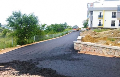 İzmit'te asfalt çalışmaları yapıldı!