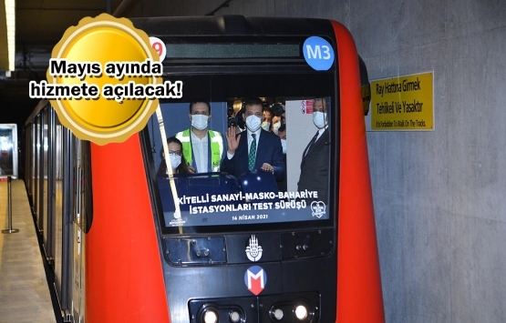 Ataköy-İkitelli Metro Hattı'nda test sürüşleri başladı! 