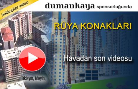 Pusula Rüya Konakları'nın havadan son görüntüleri!
