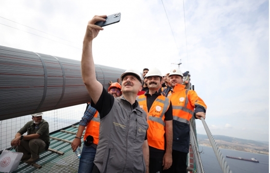 1915 Çanakkale Köprüsü nde ilk geçiş gerçekleşti!