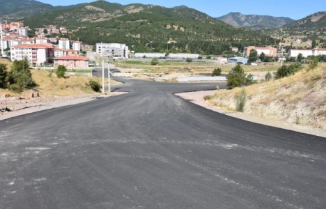 Ankara Kızılcahamam'da asfalt çalışmaları tamamlandı!