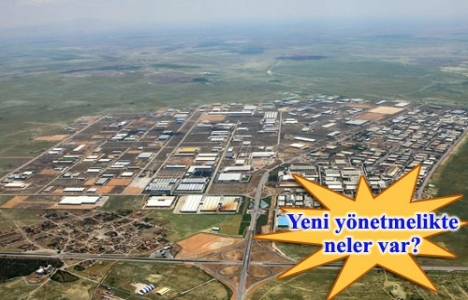 organize sanayi bölgelerinde yapılaşma