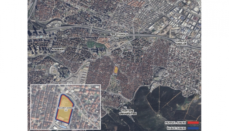 Emlak Konut GYO Ataşehir Kayışdağı ihalesinin 1. oturumu 24 Aralık’ta!