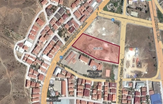 Gölbaşı'nda 16.5 milyon TL'ye icradan satılık arsa!
