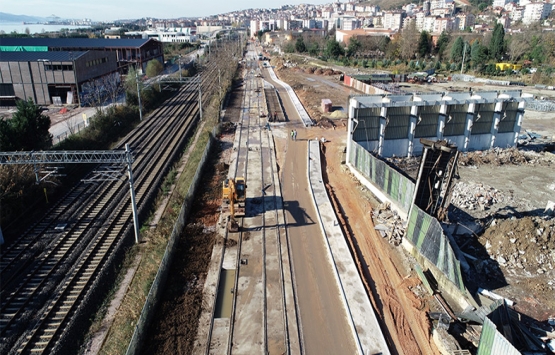 kocaeli Sekapark Plajyolu tramvay hattı son durum