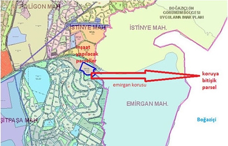 İşte Emirgan’da imara açılan parsellerin durumu!