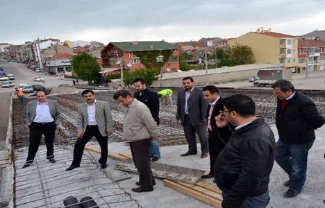 Eskişehir Ertuğrulgazi üst geçidi mayıs ayı sonunda açılıyor!