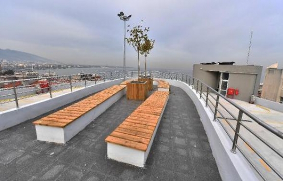 İzmir Hatay'daki 8 katlı otopark hizmete açılıyor!