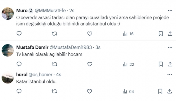 Prof. Dr. Şenol Babuşcu sordu: Kanal İstanbul ne oldu? İşte vatandaşın yorumları...