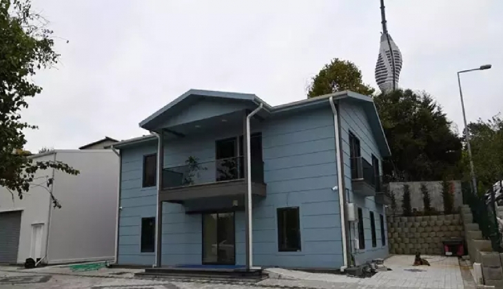 Dubleks prefabrik evlerde kampanya resmen başladı! 4+1 ev 874 bin 900 TL den 746 bin 900 TL ye düştü!