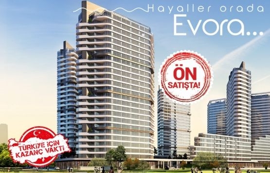 Evora İzmir projesindeki 451 konutun yapı ruhsatı alındı!