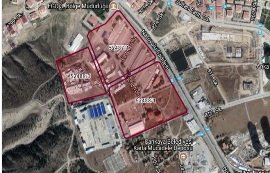 Ankara Büyükşehir den 210.6 milyon TL ye satılık 3 arsa!