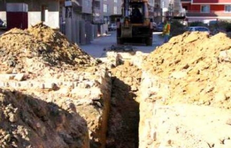 HATSU, Saraykent Mahallesi'nde alt yapı çalışması yapıyor!