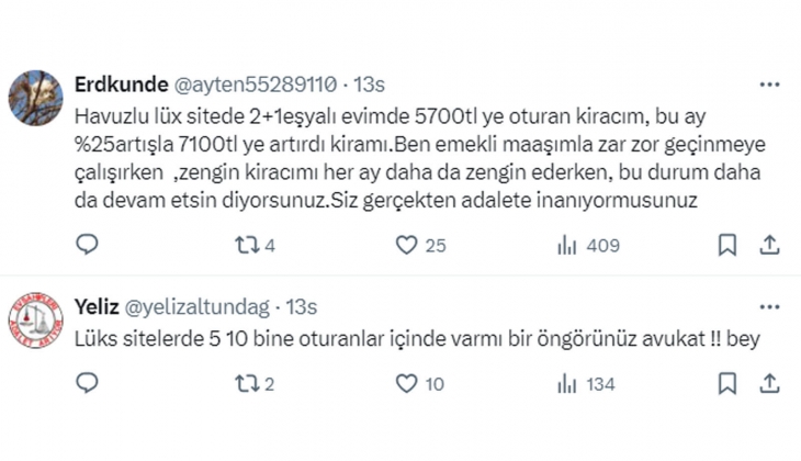 Avukattan yüzde 25 uygulamasından vazgeçilmesi hayatın olağan akışına uygun değil açıklaması!