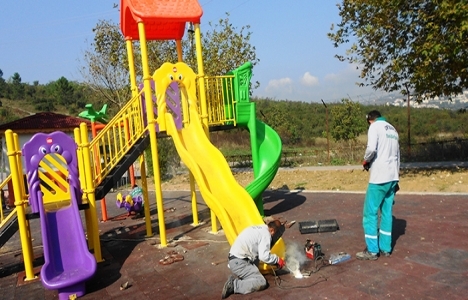 İzmit’teki parklar yenileniyor!