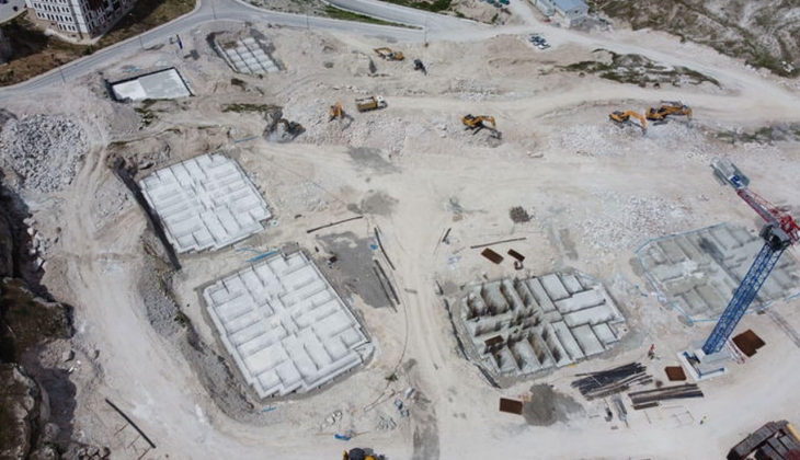 Malatya Gelinciktepe de 1.799 adet deprem konutunun inşası tam gaz!