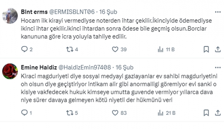 2.5 yıldır kirasını alamayan ev sahibinden isyan: Bu sorunu çözecek bir mahkeme, bir hukukçumuz var mı?