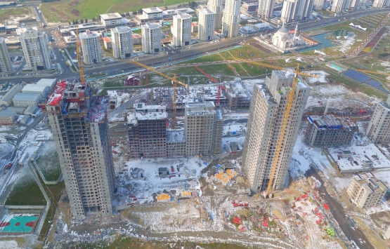 Emlak Konut un 38 projesi havadan görüntülendi!