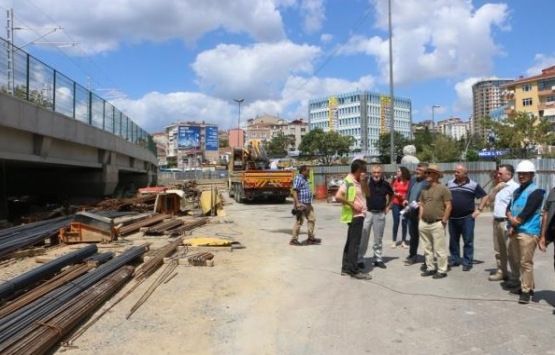 Marmaray'daki alt geçit çalışmaları tam gaz!