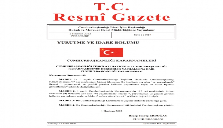 Resmi Gazete deki o kararın perde arkası belli oldu! İlk başta kimse anlayamamıştı