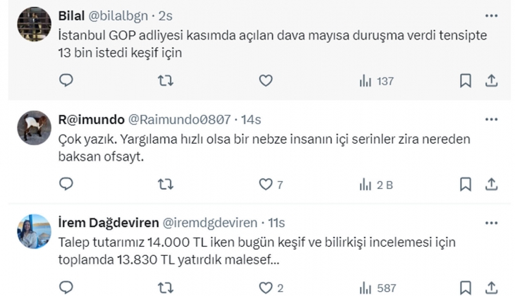 Kira tespit davasında keşif ve bilirkişi ücreti detayı! Rakam rakam açıklandı!