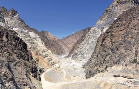 Yusufeli Barajı'nın yüzde 60'ı tamamlandı!