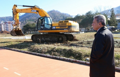 Arhavi Spor Kompleksi'nin inşaatı başladı!