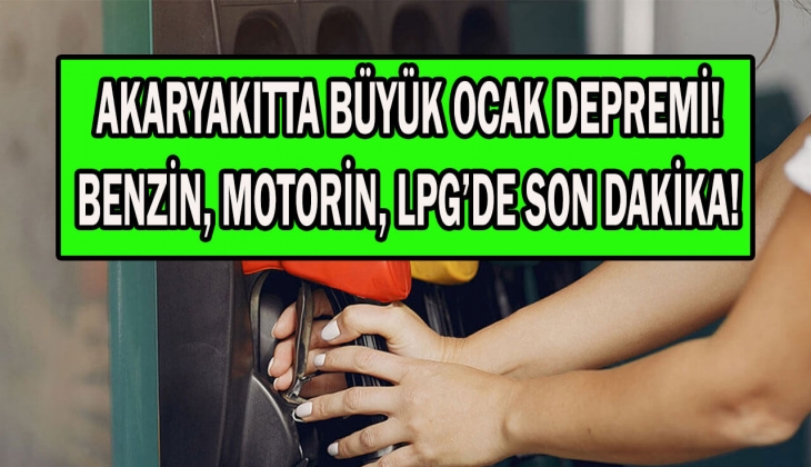 Benzin, motorin, LPG fiyatlarında büyük deprem! Zam mı indirim mi? Opet, BP, PO, Total, Shell 14 Ocak 2023 fiyat listesi