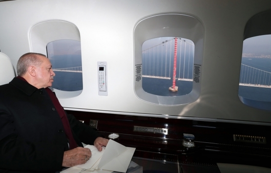 1915 Çanakkale Köprüsü nde son tabliye montajı yapıldı!