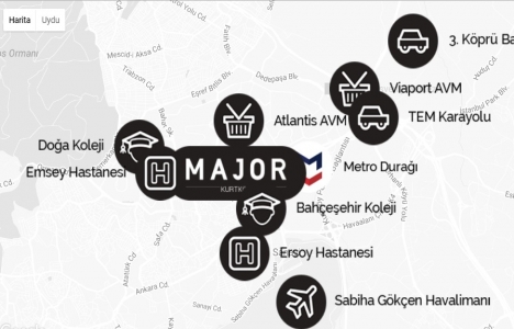 Anayapı dan Kurtköy e Major Kurtköy projesi geliyor!