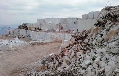 Burdur'da mermer atıkları yapı malzemesine dönüştürülecek!