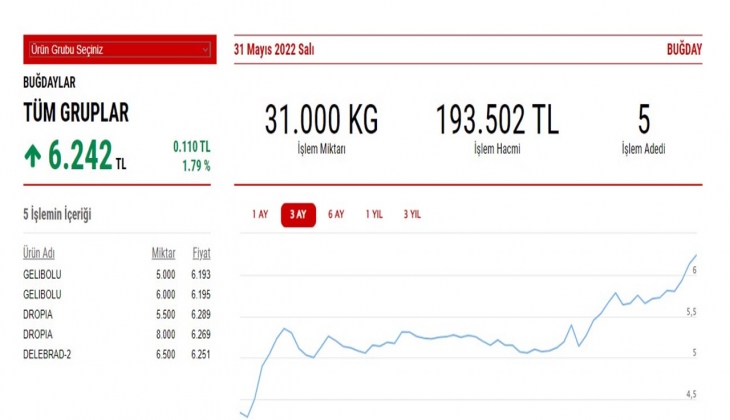 TMO nun buğdaydaki sır alım fiyatı ortaya çıktı: Çiftçi bu habere üzülecek