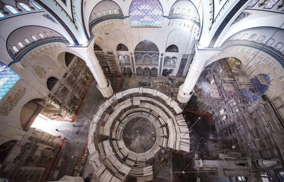 Çamlıca Camii nden son görüntüler!