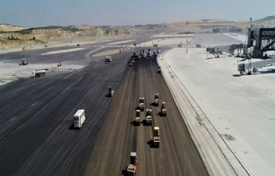 3. havalimanı tarihi sefer öncesi havadan görüntülendi!