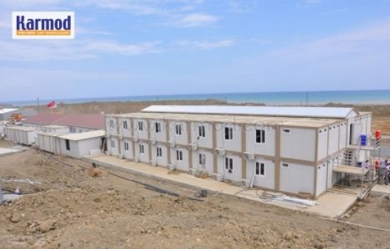 Karmod Şili'de şantiye binaları kurdu!