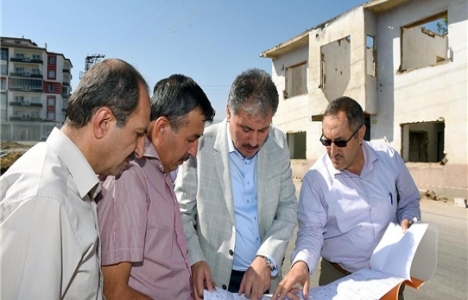 Malatya Çarmuzu'daki yol çalışmaları başladı!