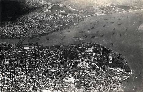 İstanbul un havadan çekilmiş ilk fotoğrafına bakıyorsunuz!