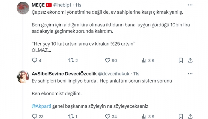 Avukattan ev sahiplerini çıldırtan çıkış: Bizim gibilere denk gelse kan çıkar o tehditlerden!