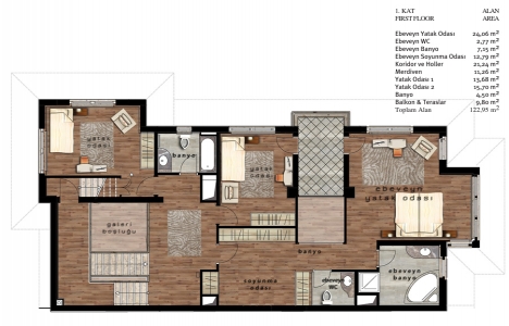 West Wall Marina Vilları