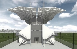 Akyazı Şenol Güneş Kompleksi'nde tribün inşaatı başladı!